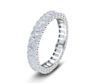 CZ Setting Silver Ring NSR-3226